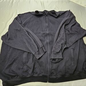Men's Black Windbreaker Jacket 8XL